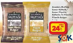 ANADOLU MUTFAĞI BULGUR ÇEŞİTLERİ 1 KG fiyat ve kampanya bilgisi